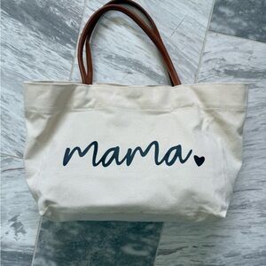 Mama Canvas Tote Bag